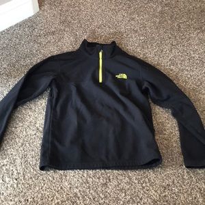 Boys north face fleece pullover